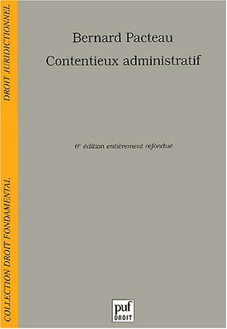Contentieux administratif. 6ème édition