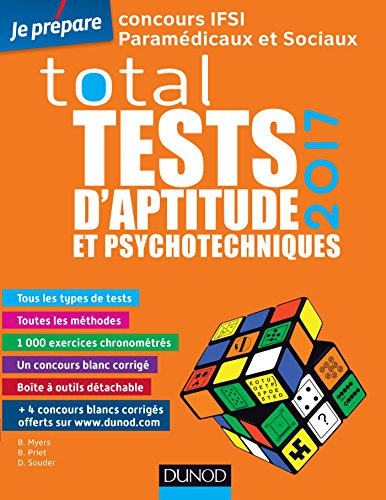 Total tests d'aptitude et psychotechniques 2017