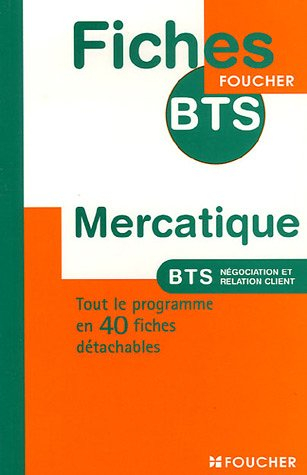 Mercatique BTS NRC