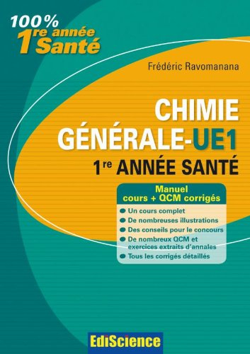Chimie générale-UE1 : 1re année santé