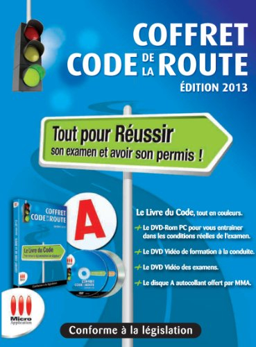 Coffret code de la route : tout pour réussir son examen et avoir son permis ! : édition 2013