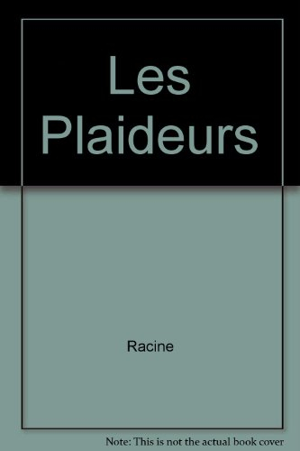 racine/ulb plaideurs    (ancienne edition)
