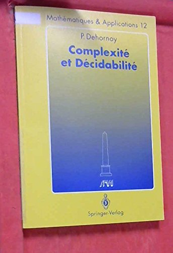 complexité et décidabilité