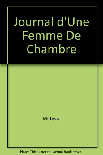 Le journal d'une femme de chambre