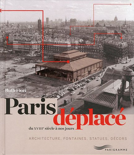 Paris déplacé : du XVIIIe siècle à nos jours : architecture, fontaines, statues, décors