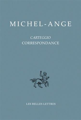 Carteggio. Correspondance