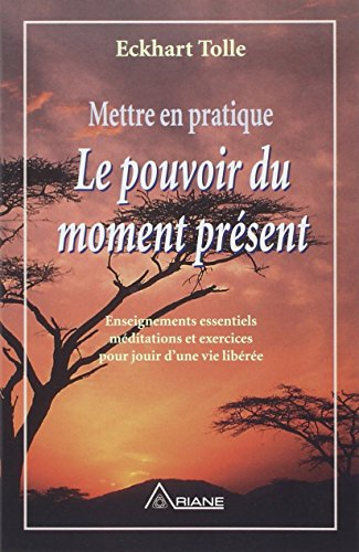 Mettre en pratique le pouvoir du moment présent. : enseignements essentiels méditations et exercices