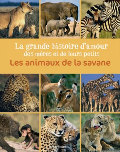 La grande histoire d'amour des mères et de leurs petits : les animaux de la savane