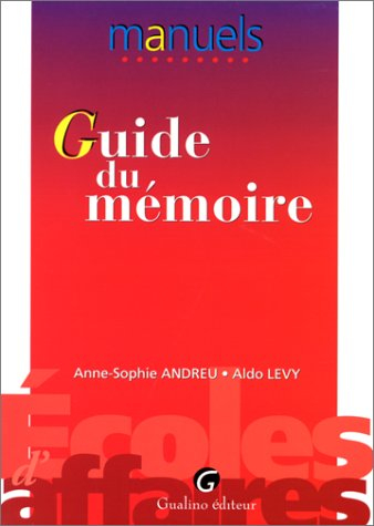 guide du mémoire