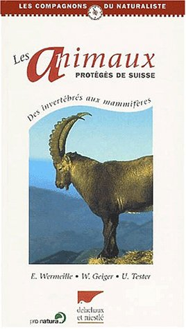 Les animaux protégés de Suisse : des invertébrés aux mammifères