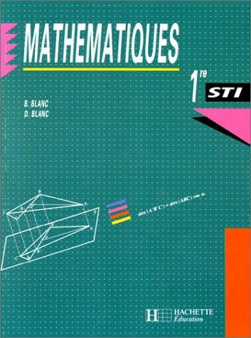 Mathématiques 1re STI