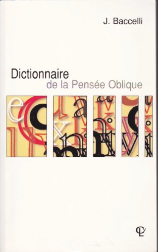 Dictionnaire de la pensée oblique