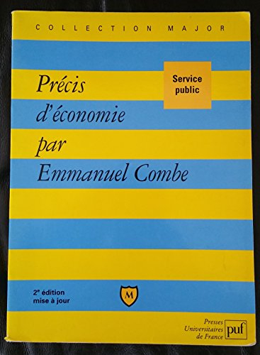 précis d'économie - emmanuel combe