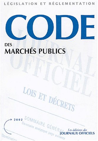 code des marches publics