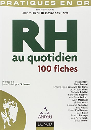 RH au quotidien : 100 fiches