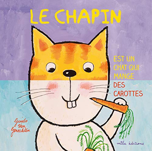 Le chapin est un chat qui mange des carottes