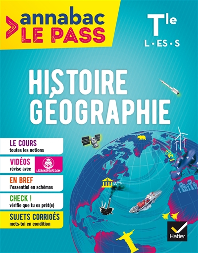Histoire géographie terminale L, ES, S