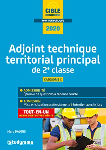Adjoint technique territorial principal de 2e classe : catégorie C : tout-en-un, 2020