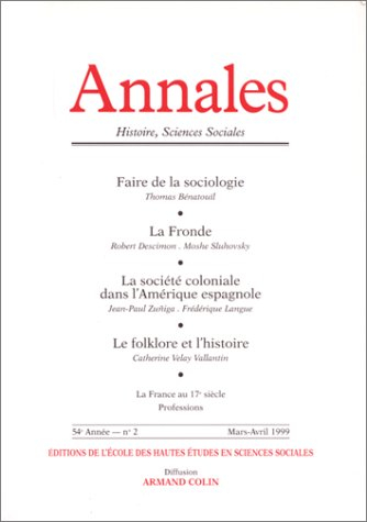 Annales, n° 2 (1999)