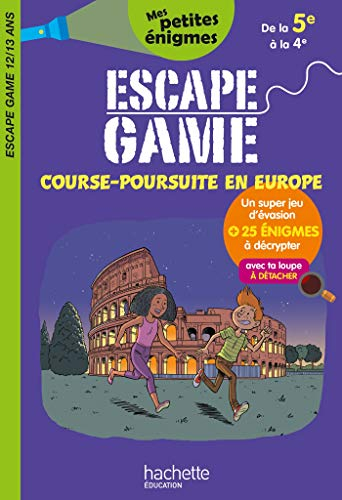 Course-poursuite en Europe : escape game 12-13 ans, de la 5e à la 4e