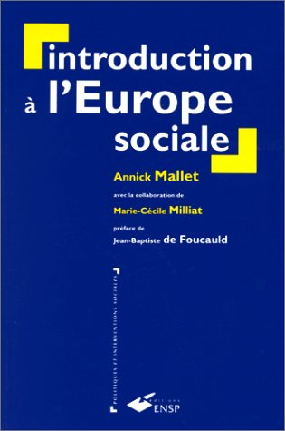 Introduction à l'Europe sociale