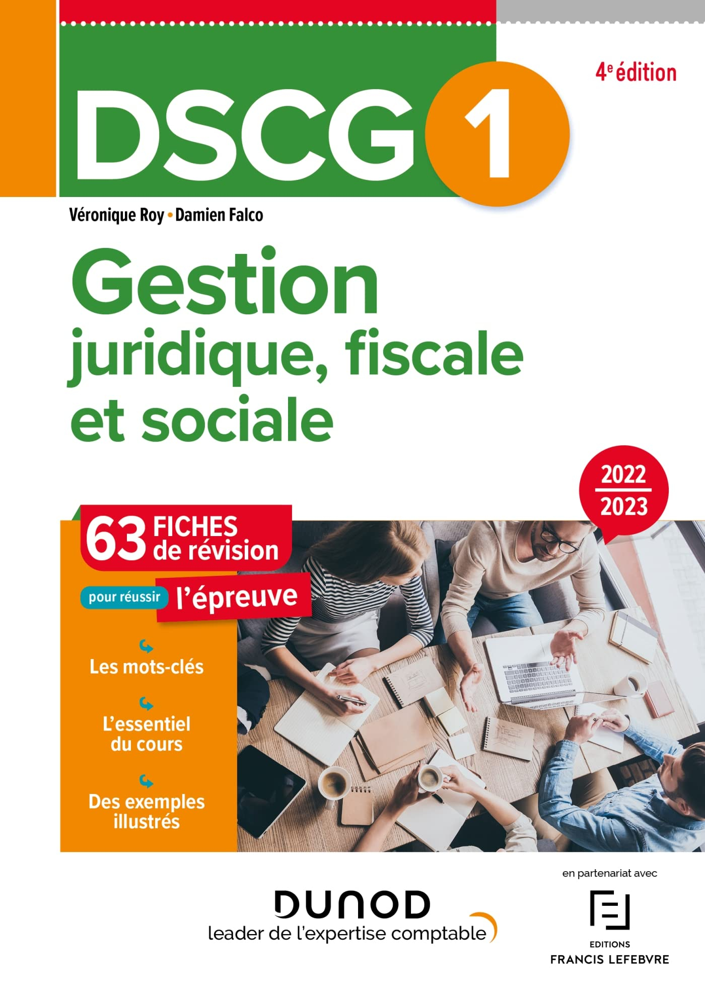 DSCG 1, gestion juridique, fiscale et sociale : 63 fiches de révision pour réussir l'épreuve : 2022-