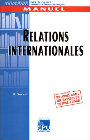 relations internationales. : edition 2000-2001