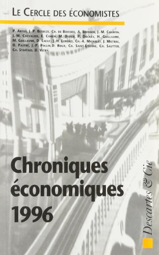 Chroniques économiques 1996