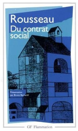 Du contrat social - Jean-Jacques Rousseau