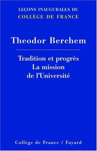 Tradition et progrès : la mission de l'université