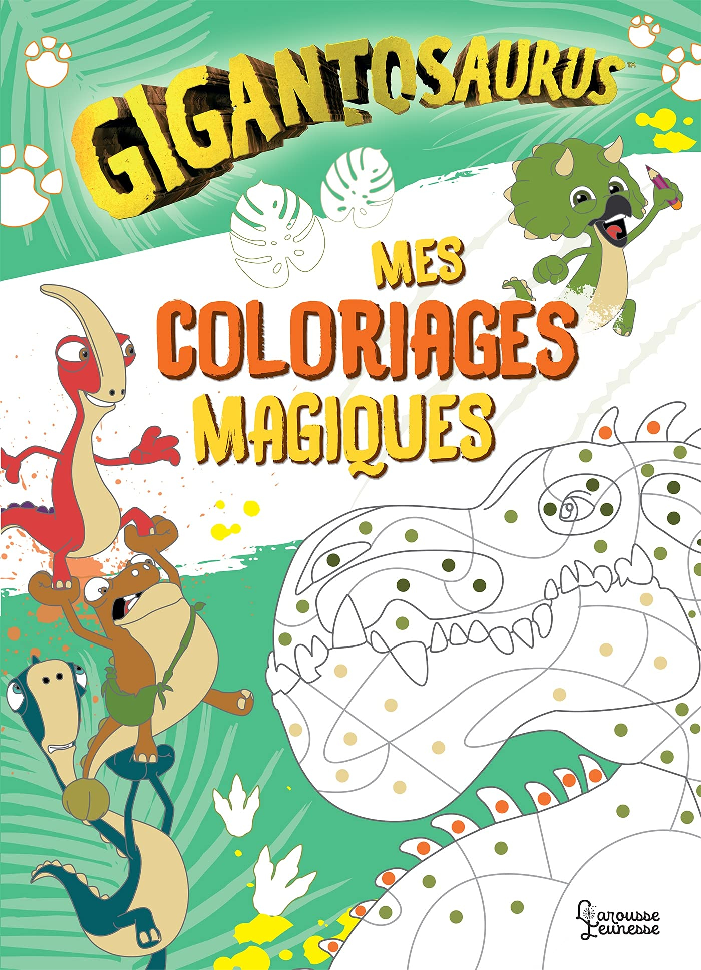 Mes coloriages magiques : Gigantosaurus