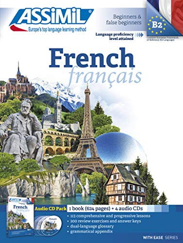 French : language proficiency level attained B2, beginners & false beginners : audio CD pack. França