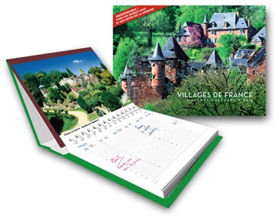 Les plus beaux villages de France : l'agenda-calendrier 2015