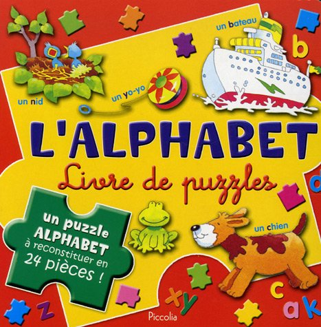 L'alphabet : livre de puzzles