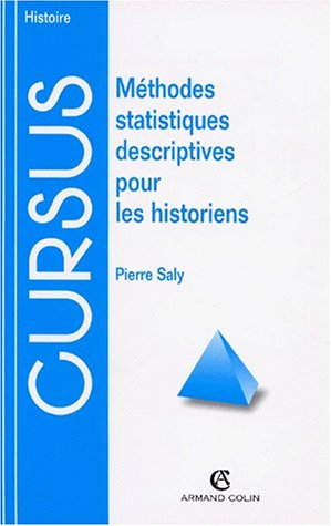 Méthodes statistiques descriptives pour les historiens