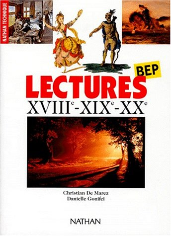 Lectures, XVIIIe-XIXe-XXe siècles