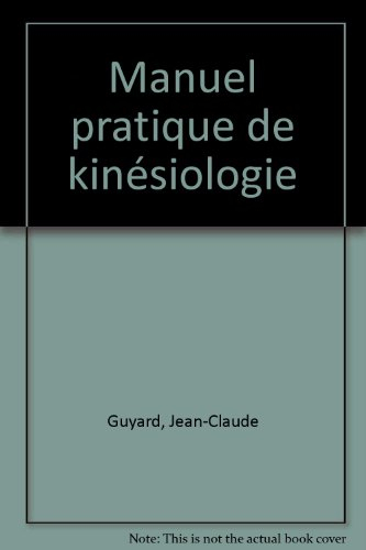 manuel pratique de kinésiologie
