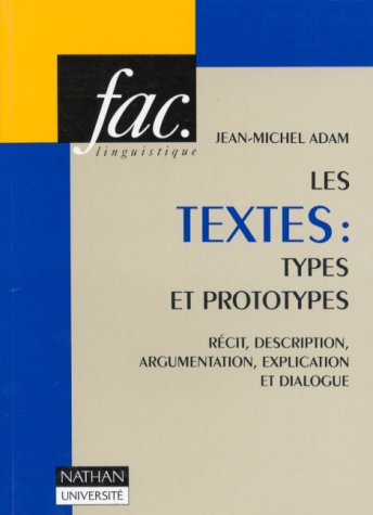 les textes, types et prototypes