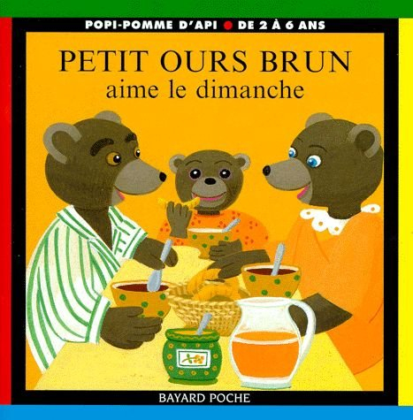 petit ours brun aime le dimanche