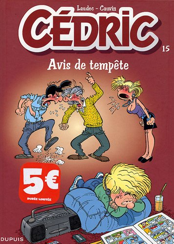 cédric, tome 15 : avis de tempête