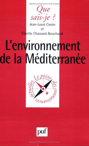 L'environnement de la Méditerranée