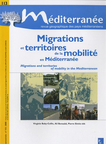 Méditerranée, n° 113. Migrations et territoires de la mobilité en Méditerranée