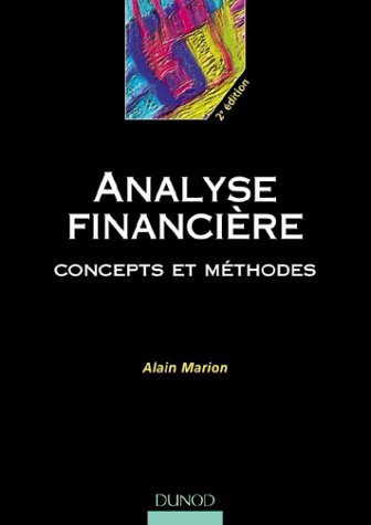 Analyse financière : concepts et méthodes