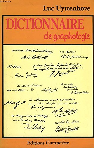 Dictionnaire de graphologie