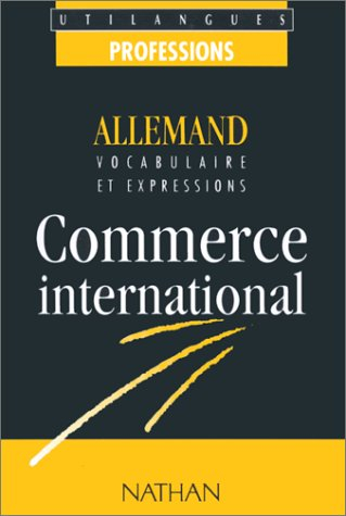 Allemand, commerce international : vocabulaire et expressions