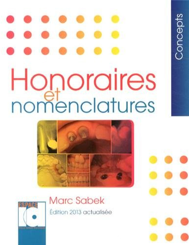 Honoraires et nomenclatures