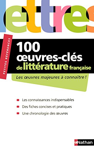 100 oeuvres-clés de la littérature française