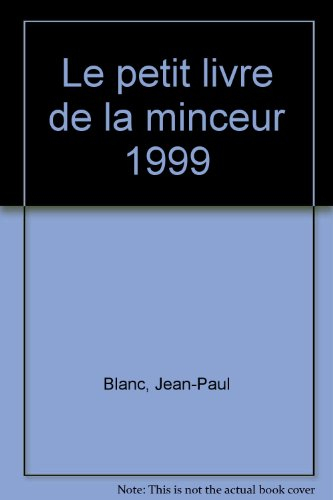 le petit livre de la minceur 1999
