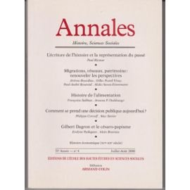 Annales, n° 4 (2000)