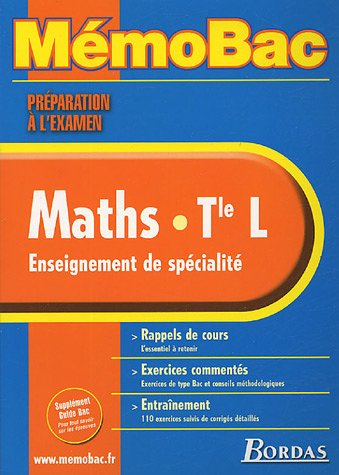 memo prepa.exam. maths term l    (ancienne edition)